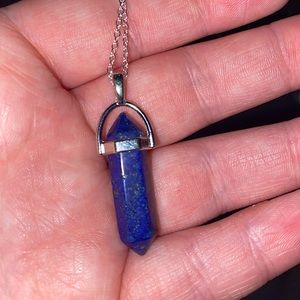 Crystal Necklace- Lapis Lazuli